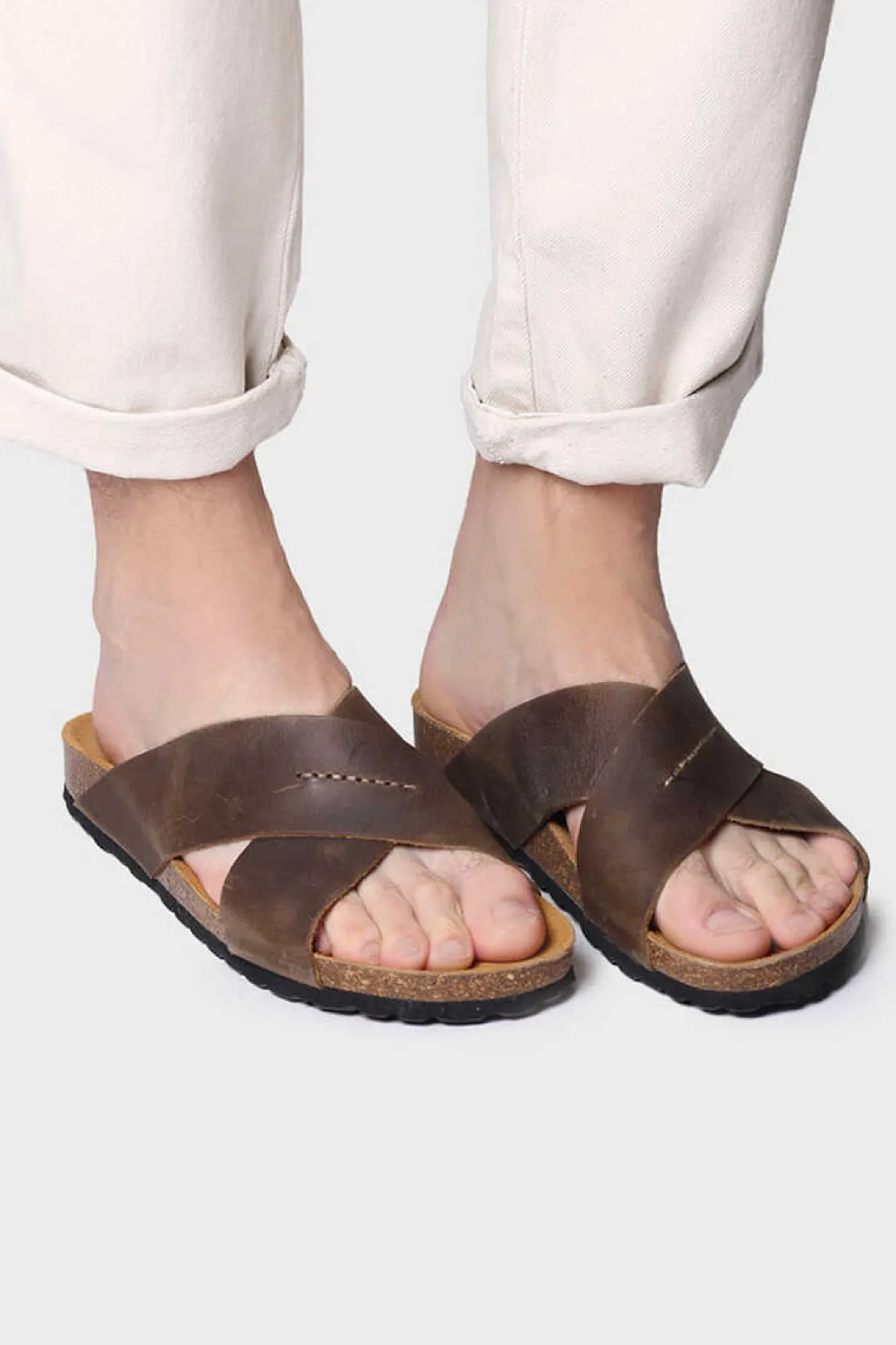 Toni Pons Sandalia Bio De Piel - Gol-Pe Beige Hot