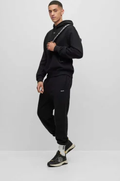 HUGO Sapatilhas Com Logo Preto