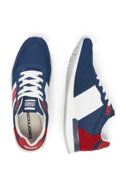 Jack & Jones Sapatilhas Desportivas Reforco Na Biqueira Azulado New