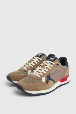 Pepe Jeans Sapatilhas Running Brit Heritage | Brown Discount