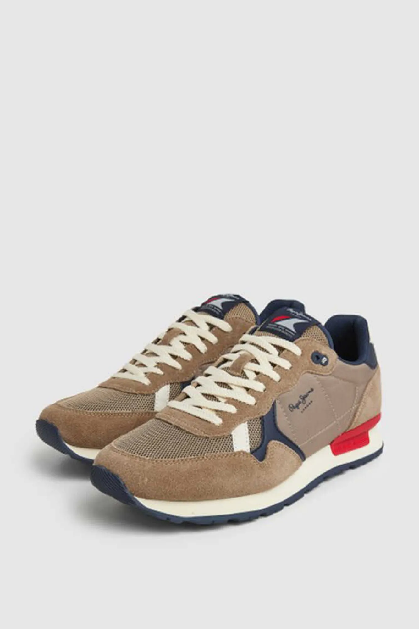 Pepe Jeans Sapatilhas Running Brit Heritage | Brown Discount