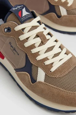 Pepe Jeans Sapatilhas Running Brit Heritage | Brown Discount