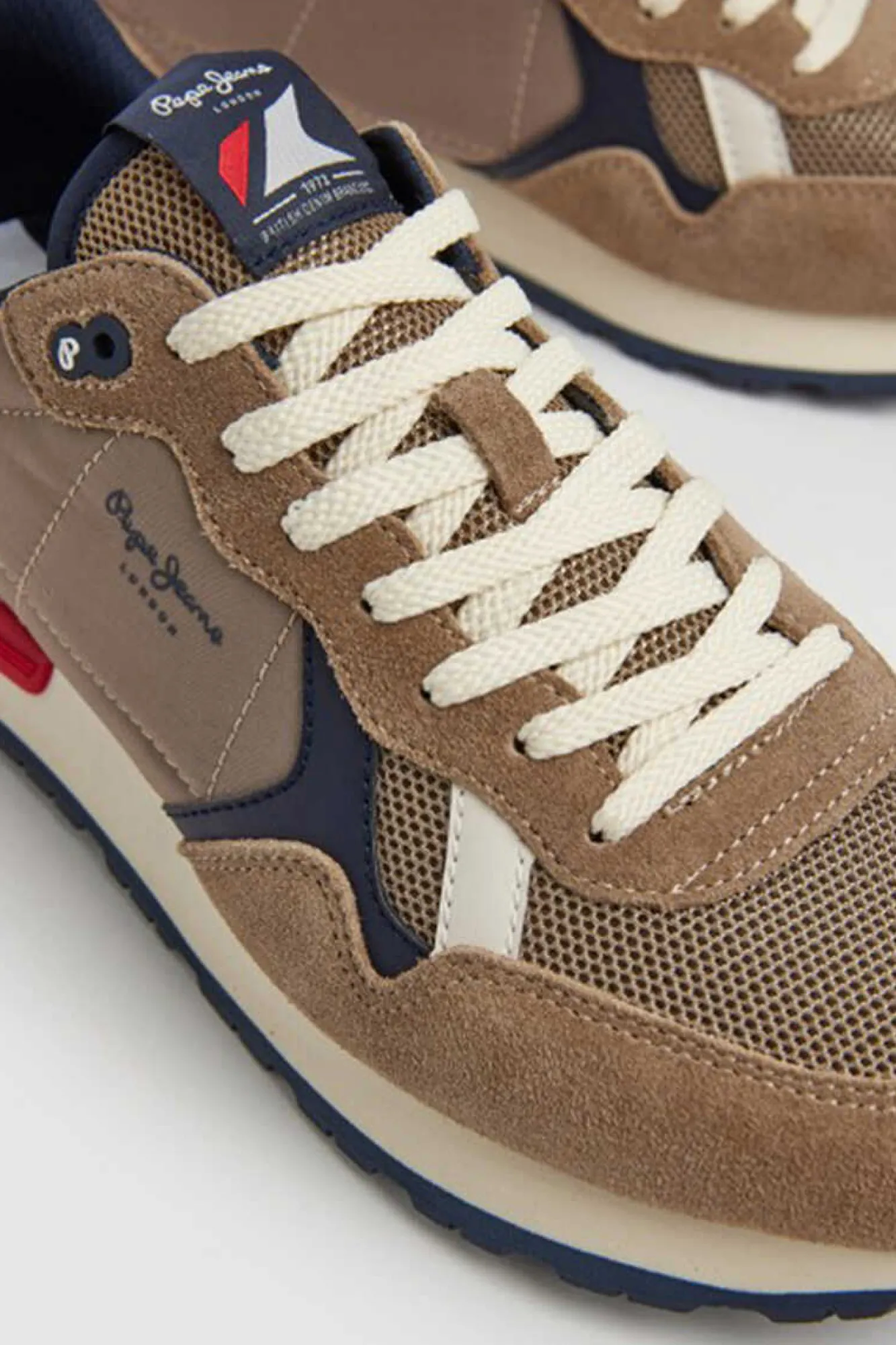 Pepe Jeans Sapatilhas Running Brit Heritage | Brown Discount