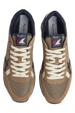 Pepe Jeans Sapatilhas Running Brit Heritage | Brown Discount