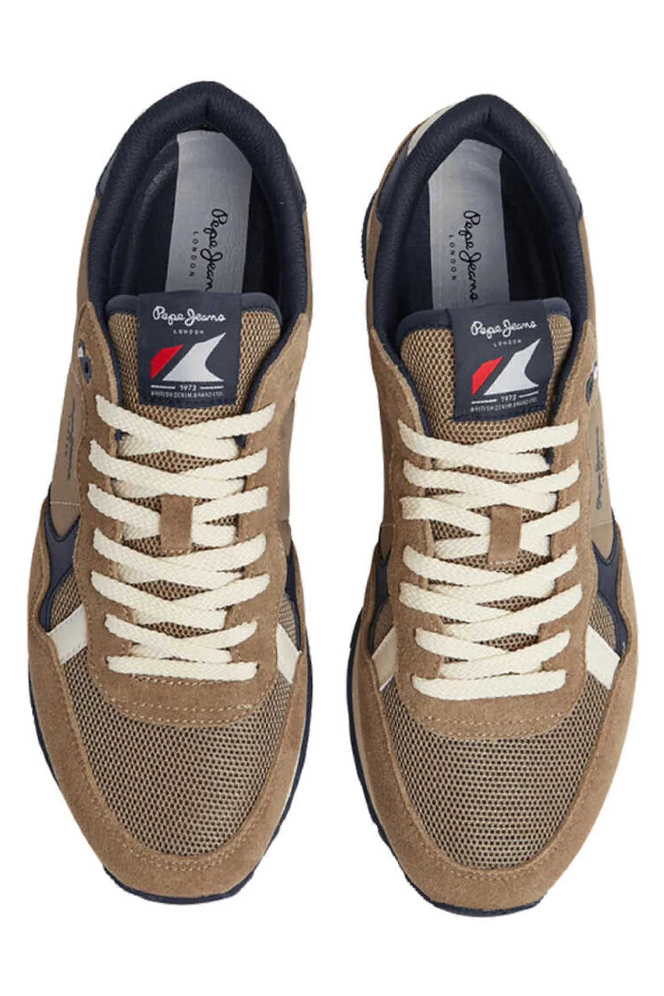 Pepe Jeans Sapatilhas Running Brit Heritage | Brown Discount