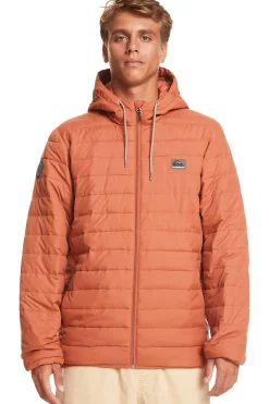 Quiksilver Scaly - Casaco Acolchoado Para Homem Laranja Hot