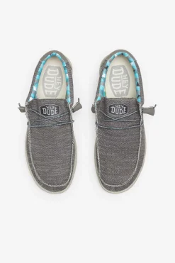 Dude Shoes Schuh Wally Sox Cinza Discount