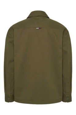 Tommy Jeans Sobrecamisa De Homem . Oleo Clearance