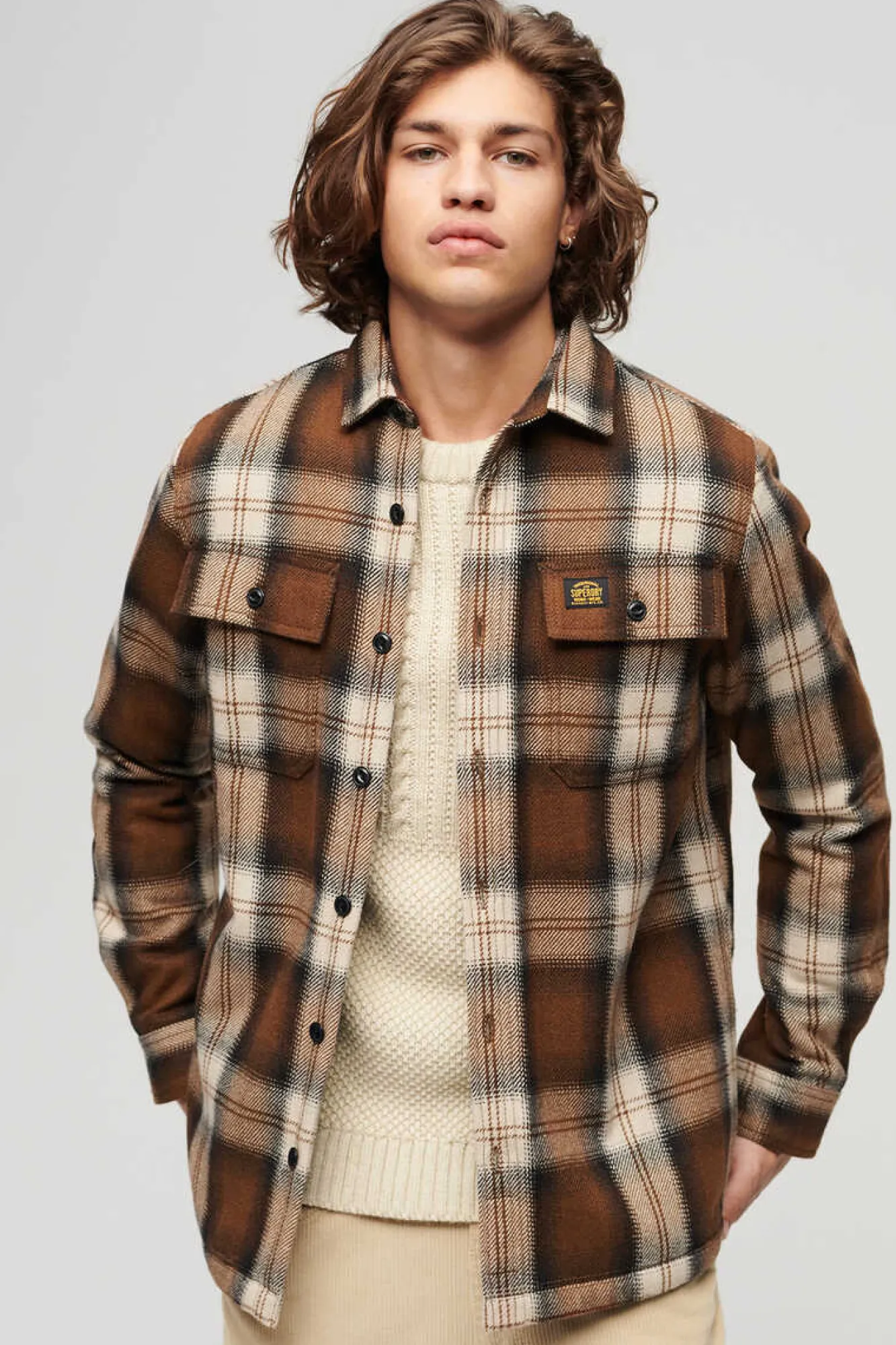 Superdry Sobrecamisa De La Miller Cor Best