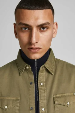 Jack & Jones Sobrecamisa Ganga Verde Outlet