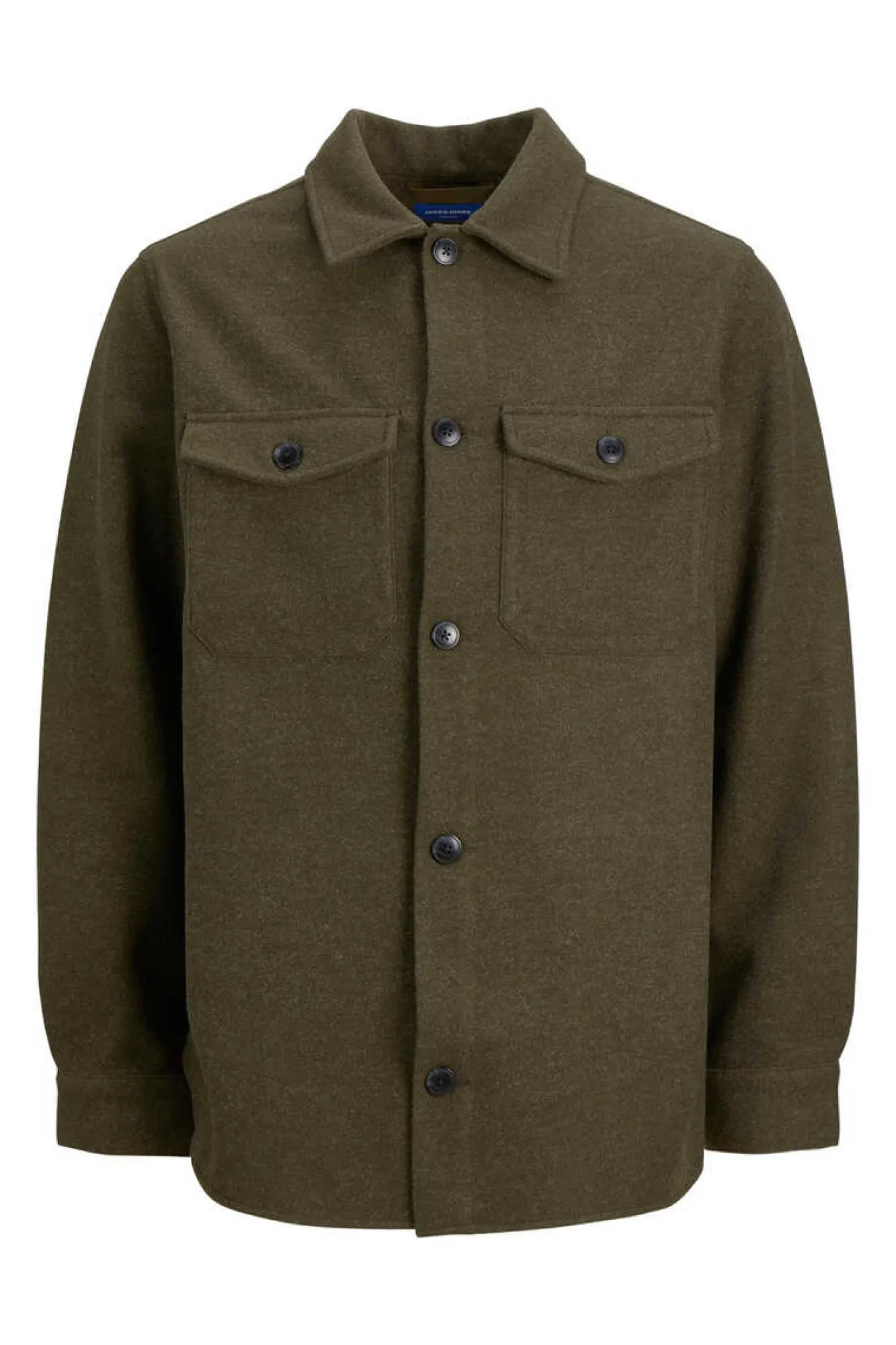 Jack & Jones Sobrecamisa Gola Camiseira Verde Outlet