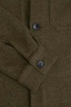 Jack & Jones Sobrecamisa Gola Camiseira Verde Outlet