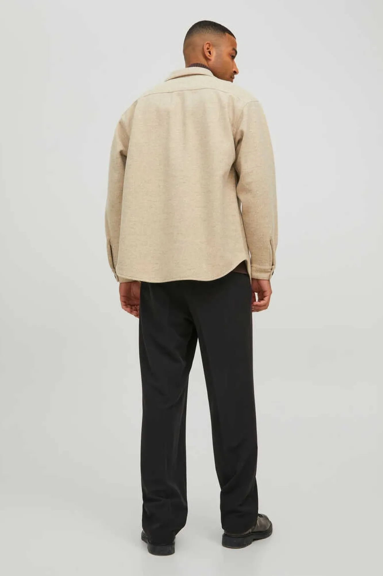 Jack & Jones Sobrecamisa Gola Camiseira Castanho Outlet