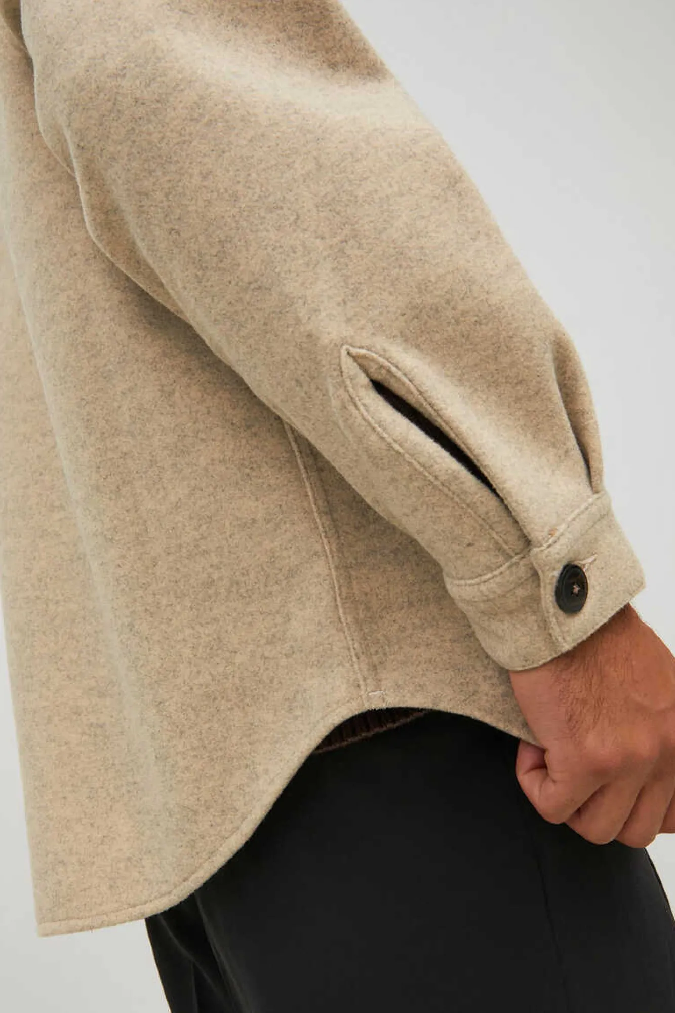 Jack & Jones Sobrecamisa Gola Camiseira Castanho Outlet