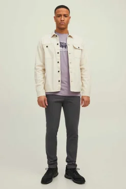 Jack & Jones Sobrecamisa Informal Cinza Online