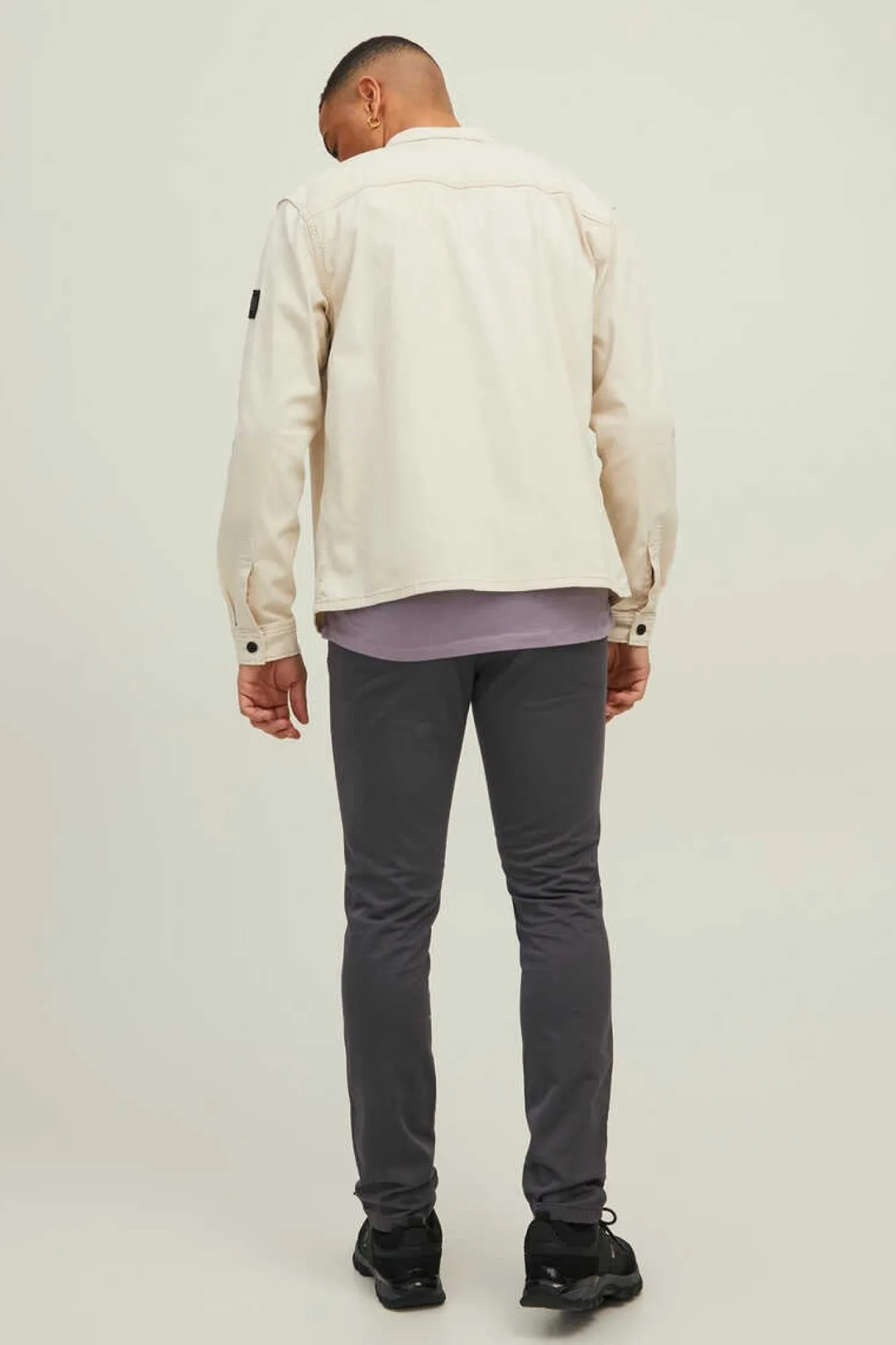 Jack & Jones Sobrecamisa Informal Cinza Online