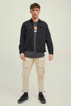 Jack & Jones Sobrecamisa Informal Preto Online