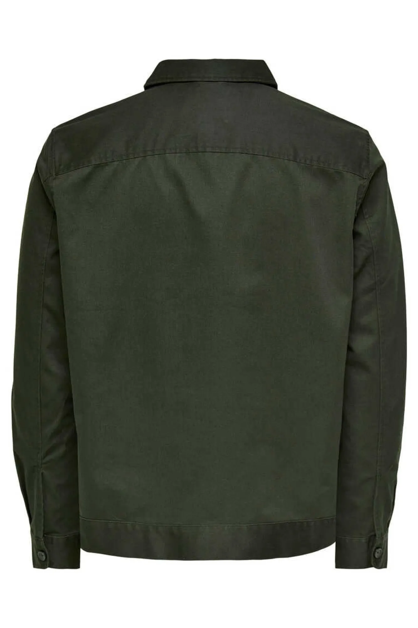 Only & Sons Sobrecamisa Lisa Verde Best