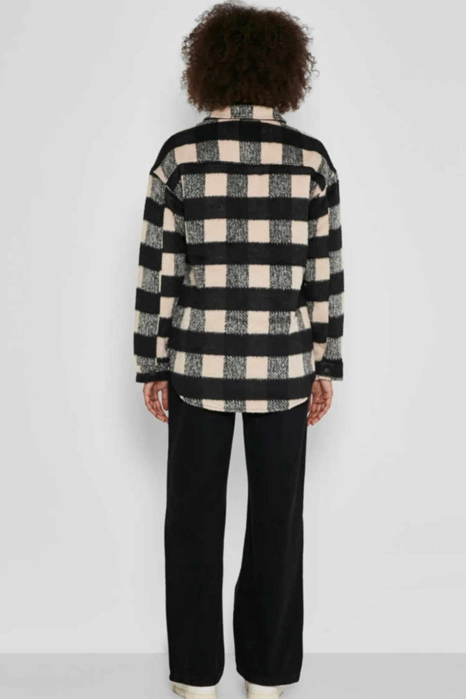 Noisy May Camisas E Blusas-Sobrecamisa Xadrez