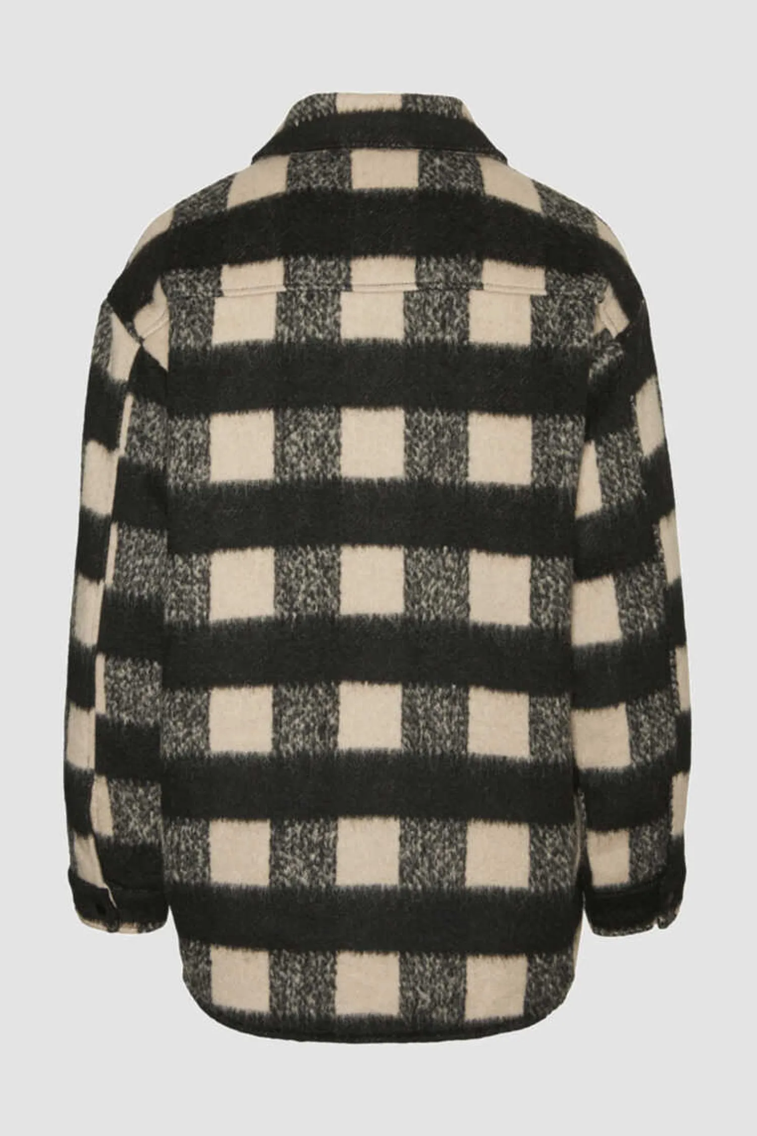 Noisy May Camisas E Blusas-Sobrecamisa Xadrez