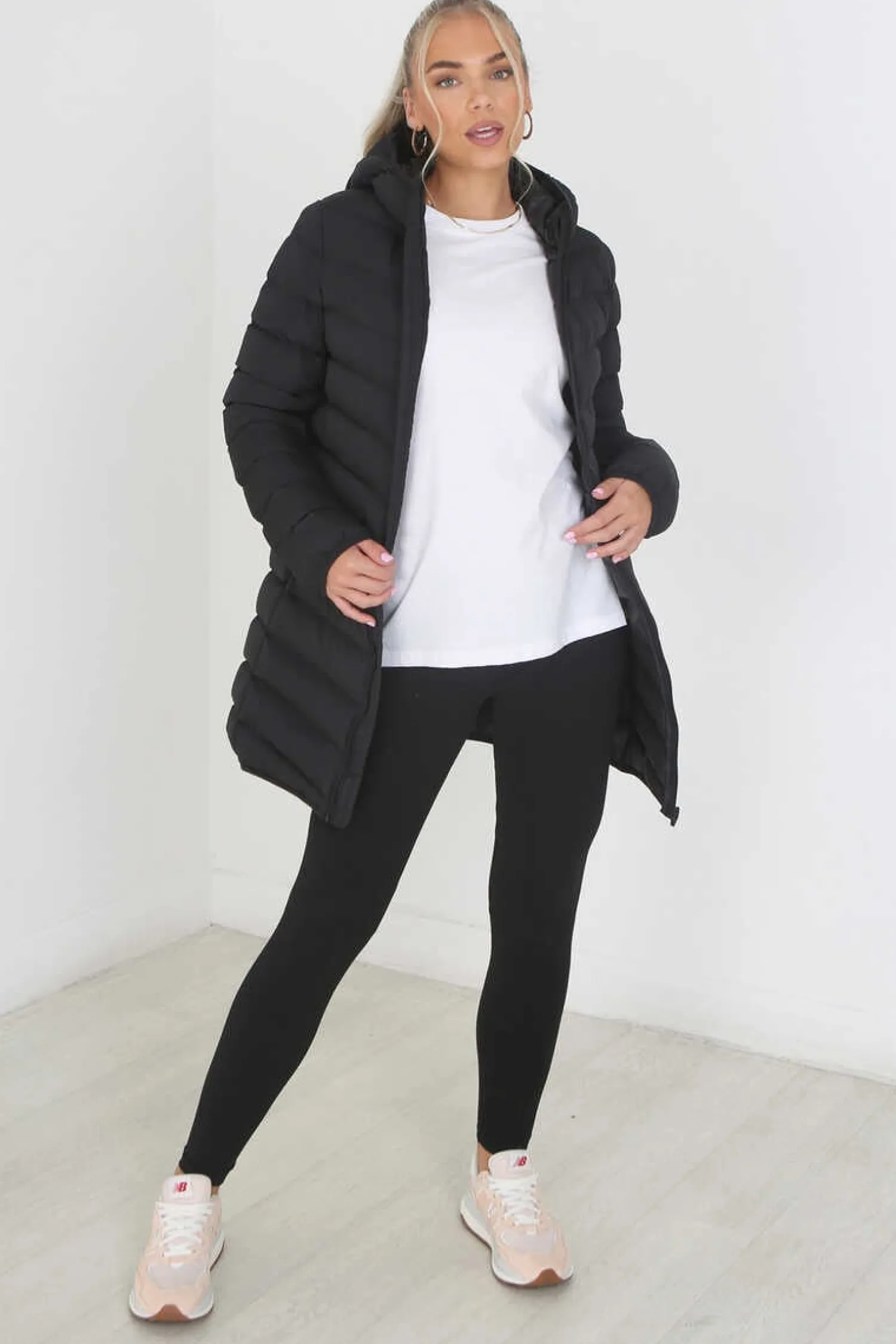 Brave Soul Sobretudos E Parkas-Sobretudo Acolchoado Com Capuz