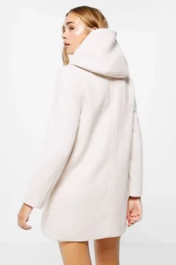 Springfield Sobretudos E Parkas-Sobretudo Capuz Dupla Abotoadura