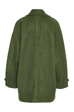 Noisy May Sobretudos E Parkas-Sobretudo Com Botoes Dianteiros