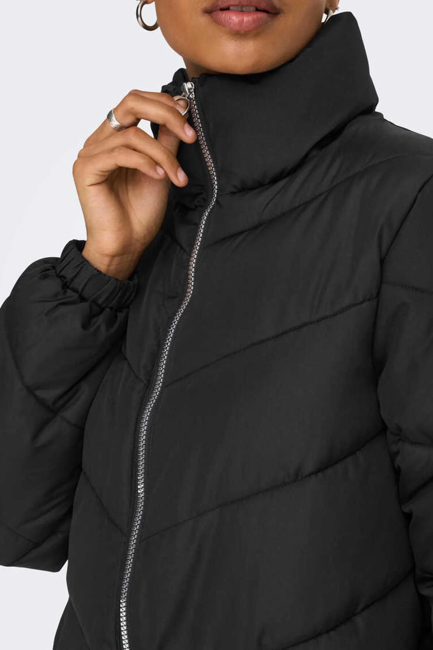 JDY Sobretudos E Parkas-Sobretudo Comprido Acolchoado