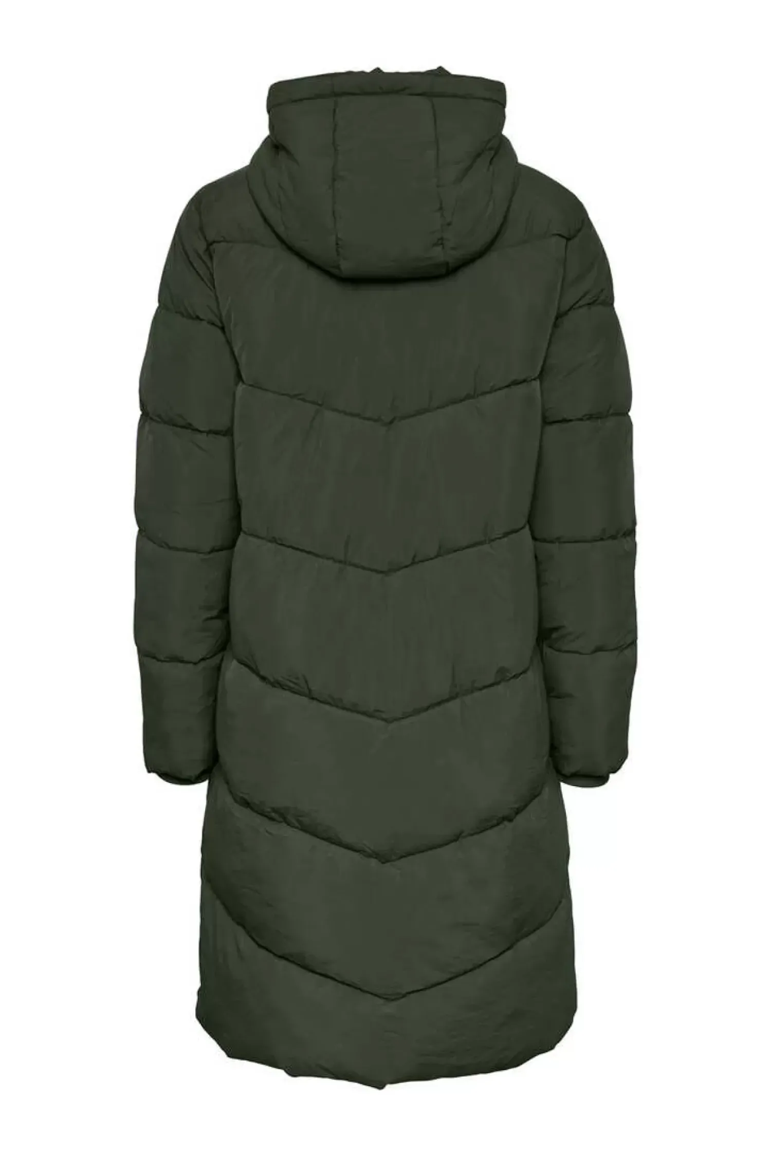 Pieces Sobretudos E Parkas-Sobretudo Comprido Acolchoado