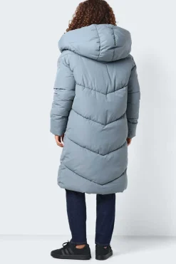 Noisy May Sobretudos E Parkas-Sobretudo Comprido Acolchoado