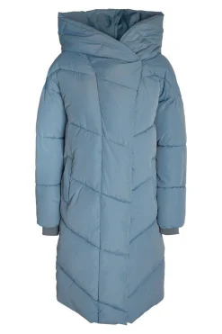 Noisy May Sobretudos E Parkas-Sobretudo Comprido Acolchoado