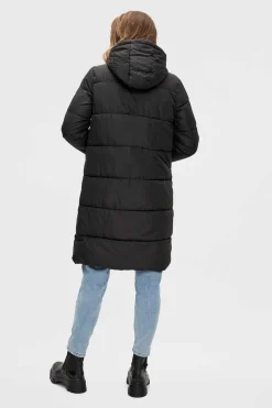 Pieces Sobretudos E Parkas-Sobretudo Comprido Acolchoado