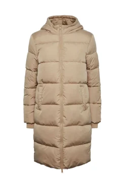 Pieces Sobretudos E Parkas-Sobretudo Comprido Acolchoado