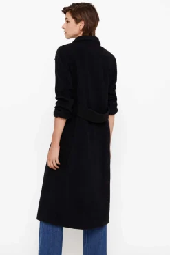 Cortefiel Sobretudos E Parkas-Sobretudo Comprido Militar