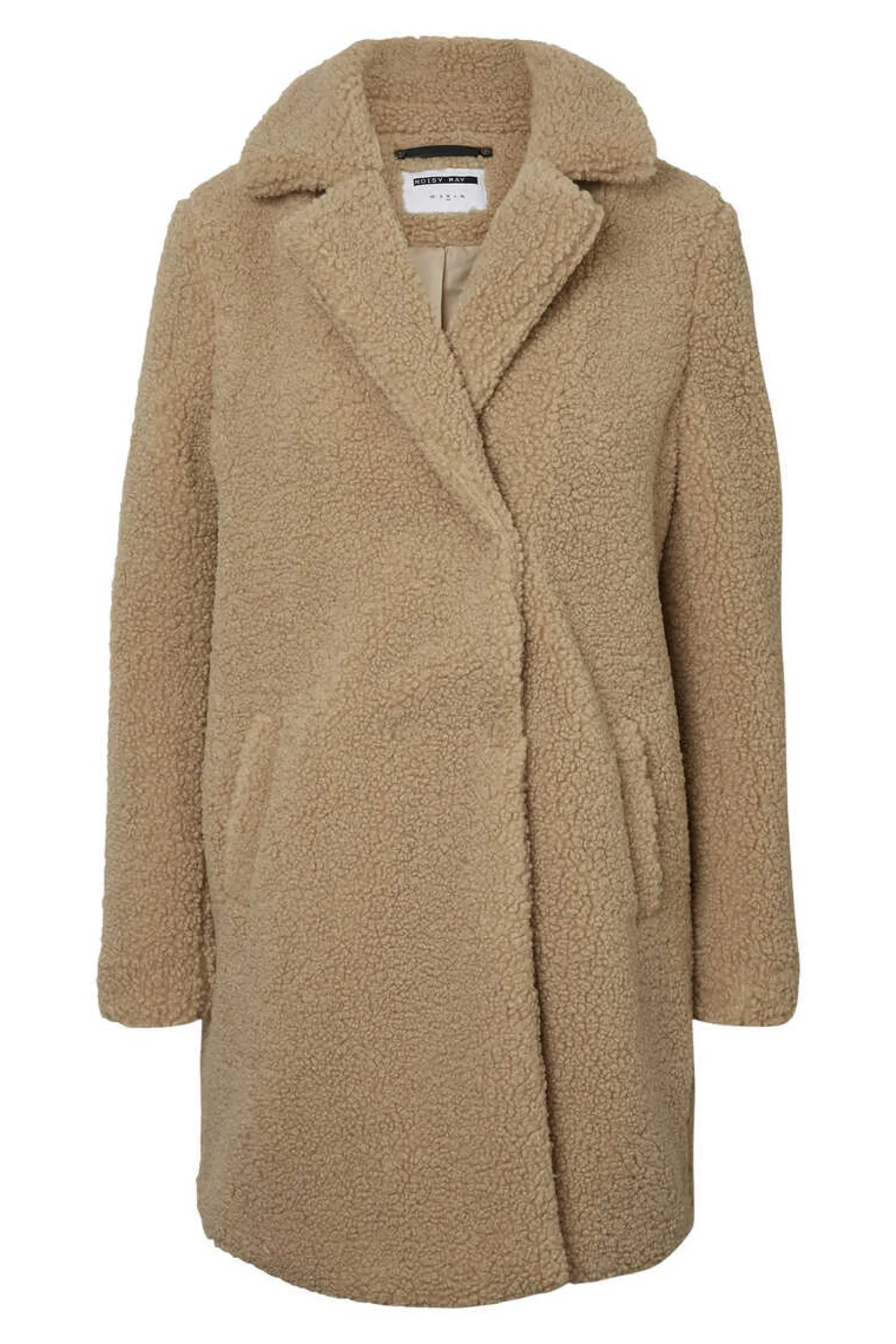 Noisy May Sobretudos E Parkas-Sobretudo Comprido Teddy