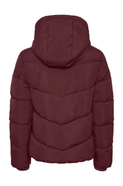 Pieces Sobretudos E Parkas-Sobretudo Curto Acolchoado