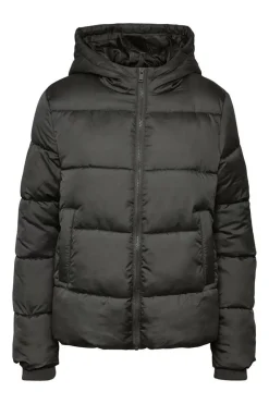 Pieces Sobretudos E Parkas-Sobretudo Curto Acolchoado