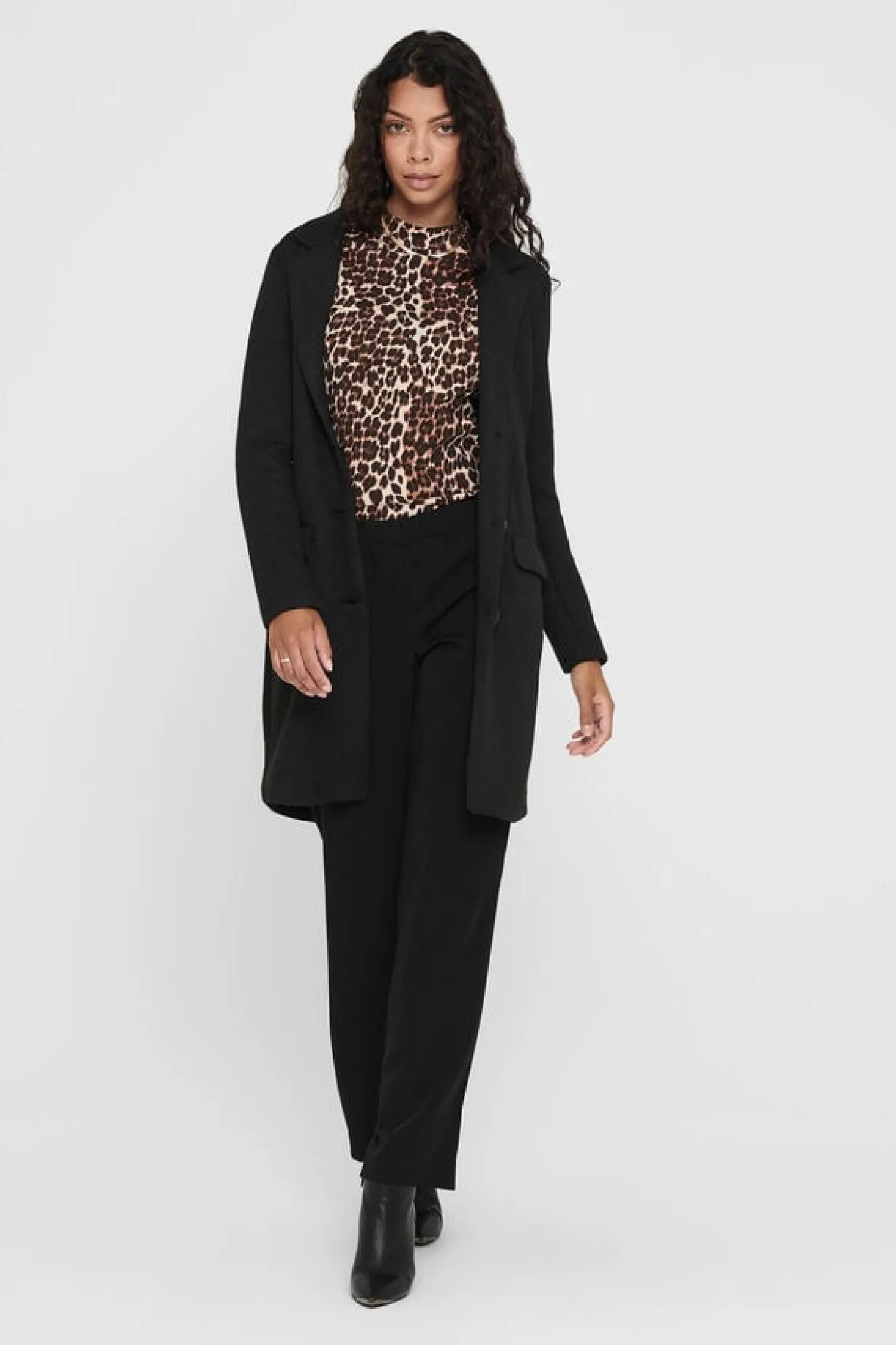 JDY Sobretudos E Parkas-Sobretudo De Bombazina Com Botoes