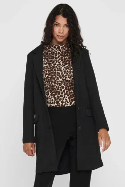 JDY Sobretudos E Parkas-Sobretudo De Bombazina Com Botoes