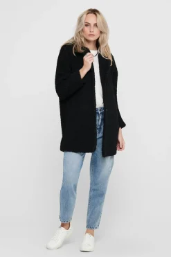 Only Sobretudos E Parkas-Sobretudo De Borrego Botoes