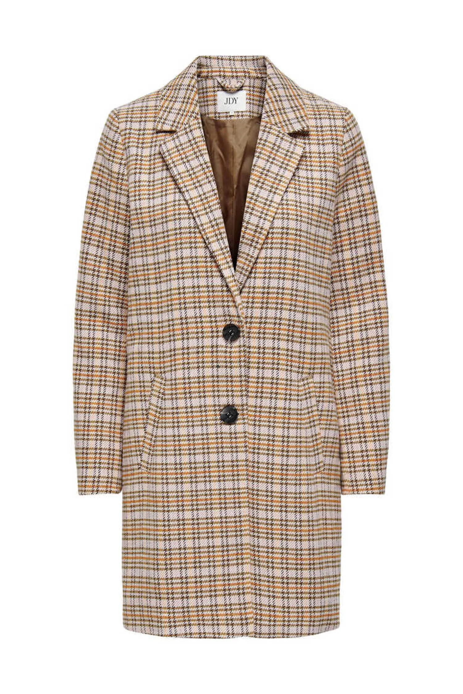 JDY Sobretudos E Parkas-Sobretudo De Xadrez