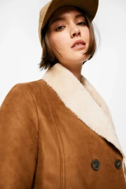 Springfield Sobretudos E Parkas-Sobretudo Dupla Face Dupla Abotoadura