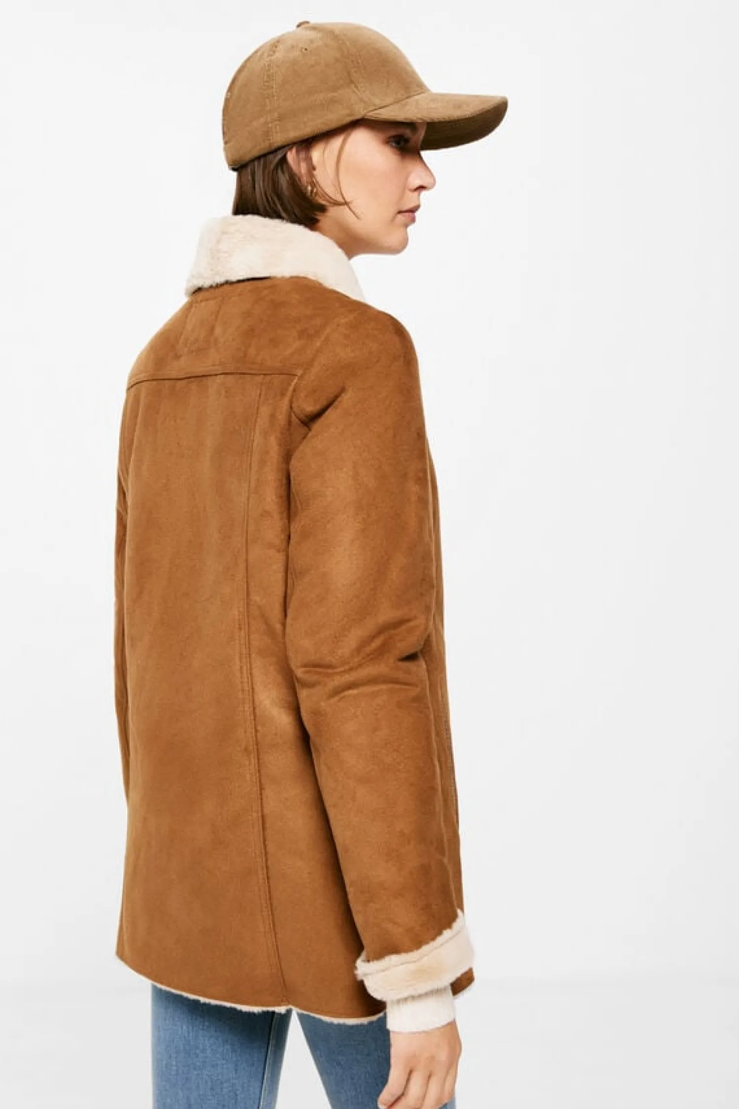 Springfield Sobretudos E Parkas-Sobretudo Dupla Face Dupla Abotoadura