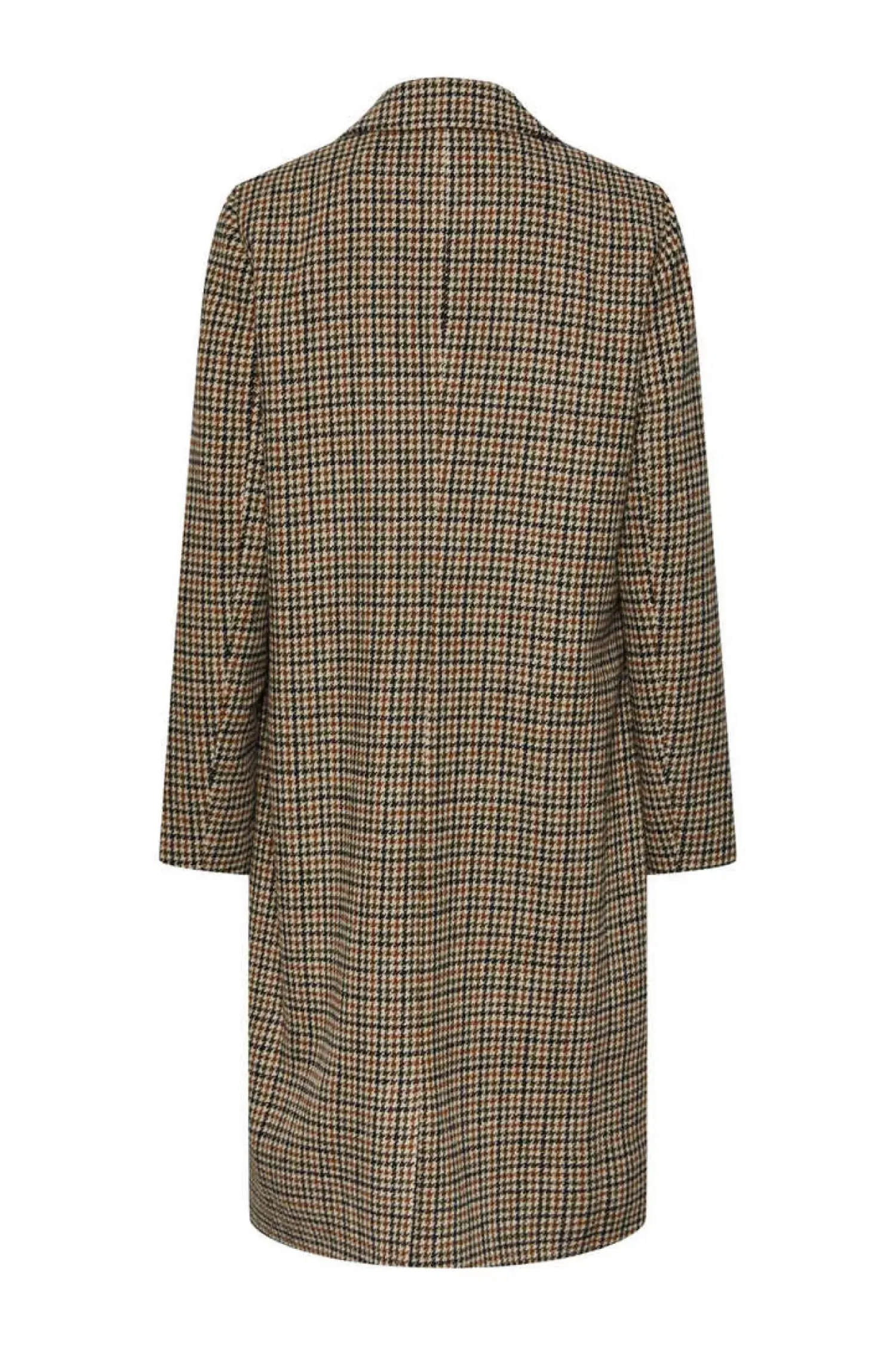 Pieces Sobretudos E Parkas-Sobretudo Gola De Lapela