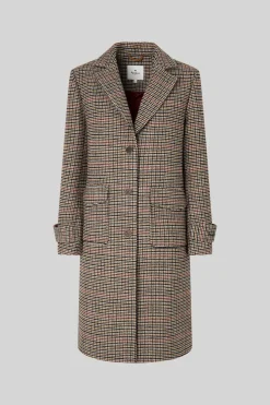 Pepe Jeans Sobretudos E Parkas-Sobretudo La Pied-De-Poule