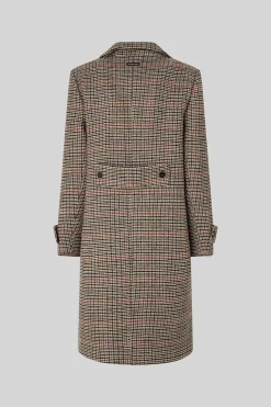 Pepe Jeans Sobretudos E Parkas-Sobretudo La Pied-De-Poule