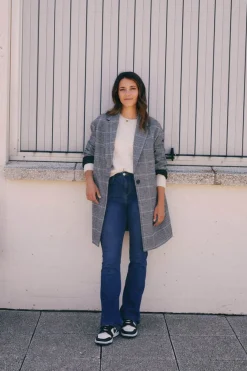 Springfield Sobretudos E Parkas-Sobretudo Quadrados La