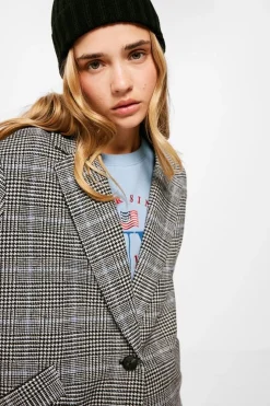 Springfield Sobretudos E Parkas-Sobretudo Quadrados La