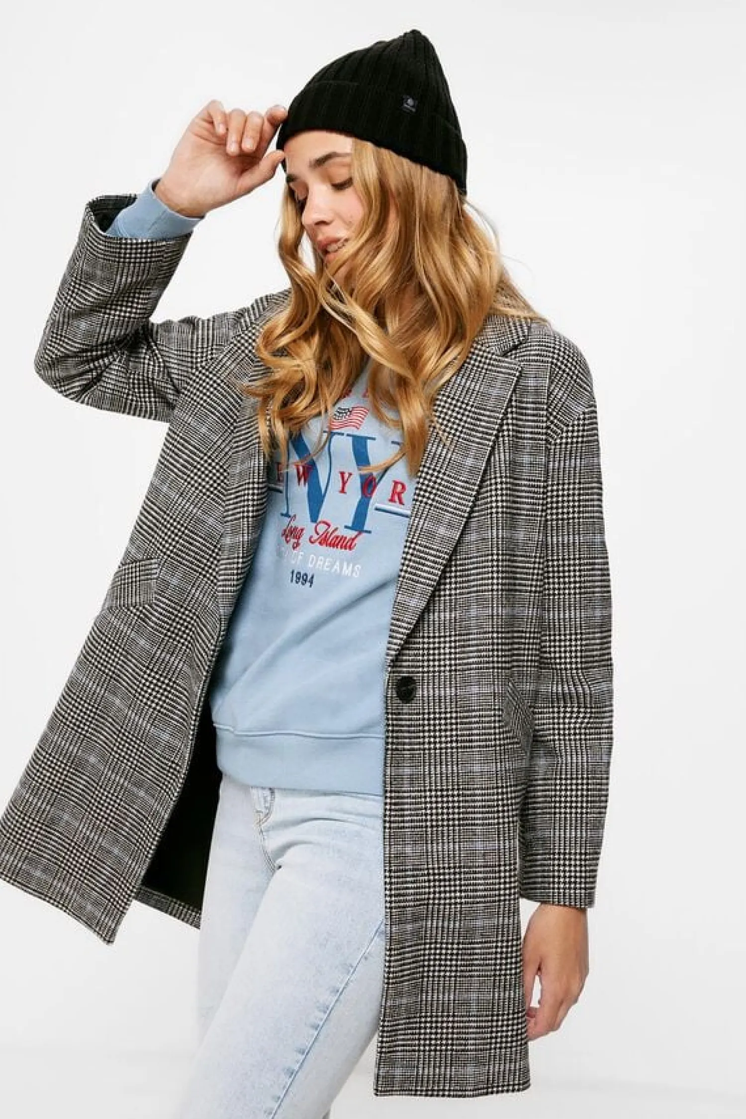 Springfield Sobretudos E Parkas-Sobretudo Quadrados La