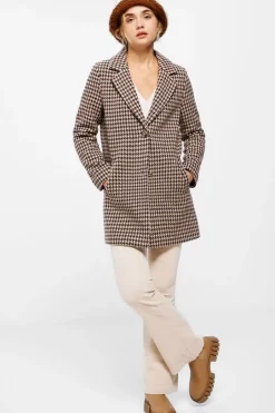 Springfield Sobretudos E Parkas-Sobretudo Quadrados La